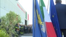 Cerimonia di inaugurazione del nuovo distaccamento dei volontari dei Vigili del fuoco a Latisana.